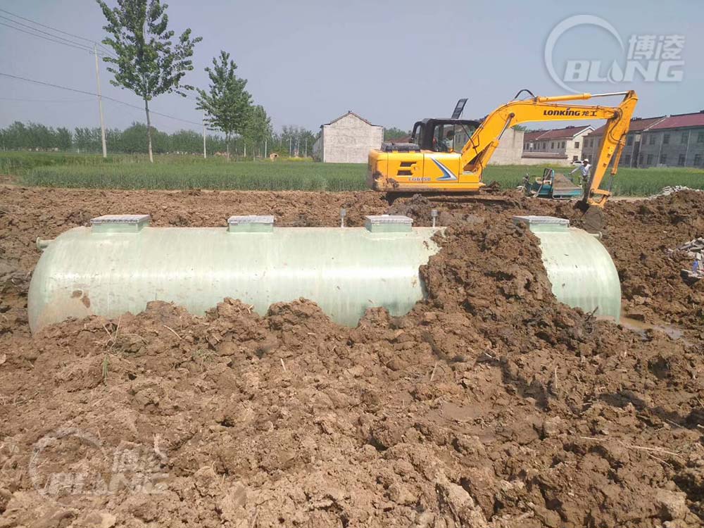 岔庙镇鹤友100T污水处理项目